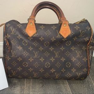 Authentic Louis Vuitton Speedy 35
